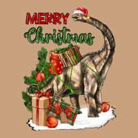 Merry Christmas Brachiosaurus Vintage Tee | Teevron