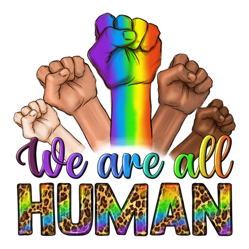 We Are All Human Heavyweight Hoodie by BundleAndBundleShop | Teevron