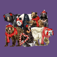Christmas Bear Family Vintage Hoodie | Teevron