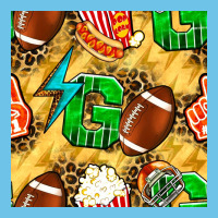 American Football Go With Thunder And Leopard  Seamless Pattern Premium Sweatshirt | Teevron