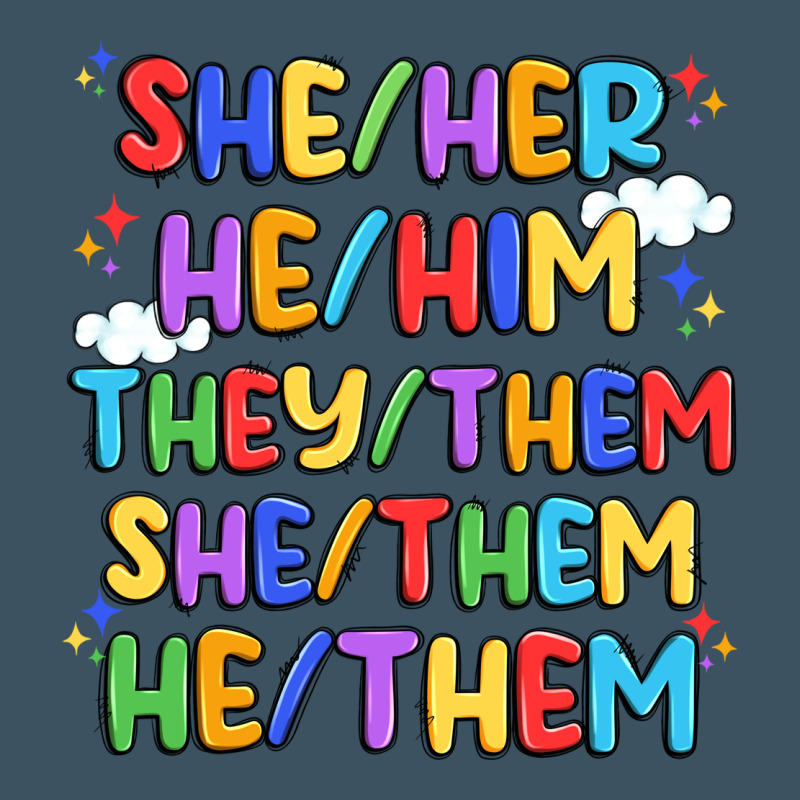 Pride Pronouns Urban Heavy Tee by Artiststas | Teevron