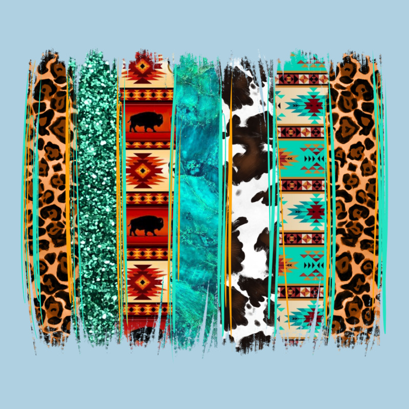 Western Brushstroke Premium Hoodie by OliviaCreatesArt | Teevron