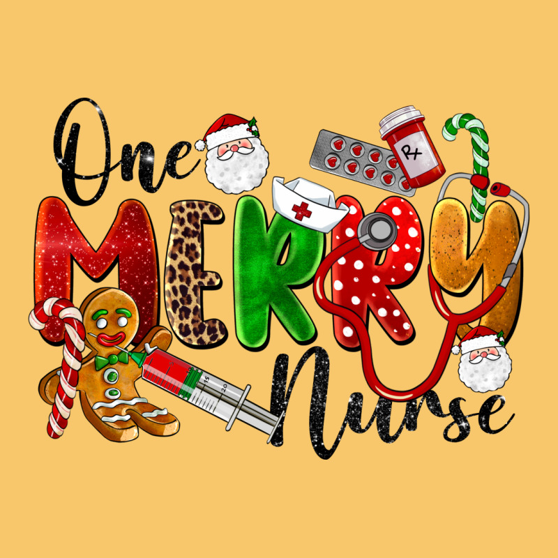 One Merry Nurse Vintage Hoodie by LillyAllenDesigns | Teevron