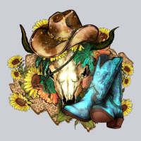 Cow Skull Cowboy Boots Hats Sunflowers Heavyweight Sweatshirt | Teevron