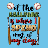 At The Ballpark Is Where I Spend Most My Days Premium Sweatshirt | Teevron