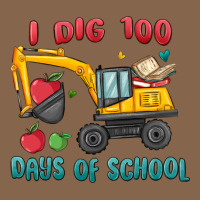 I Dig 100 Days Of School Excavator Premium Tee | Teevron