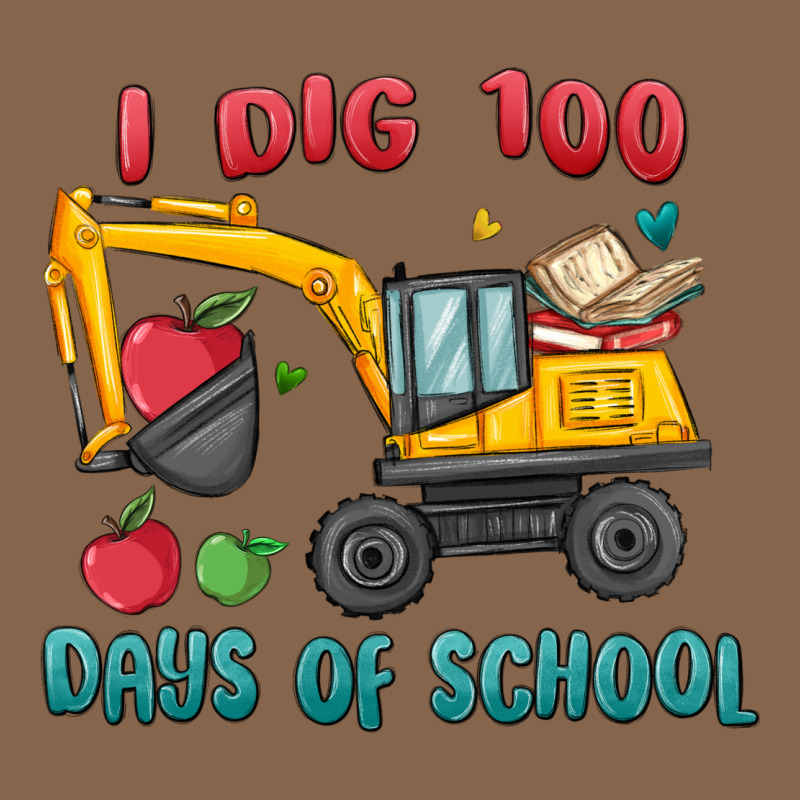 I Dig 100 Days Of School Excavator Premium Tee by MaliasSmallBusiness | Teevron