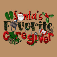 Santa's Favorite Caregiver Christmas Vintage Hoodie | Teevron