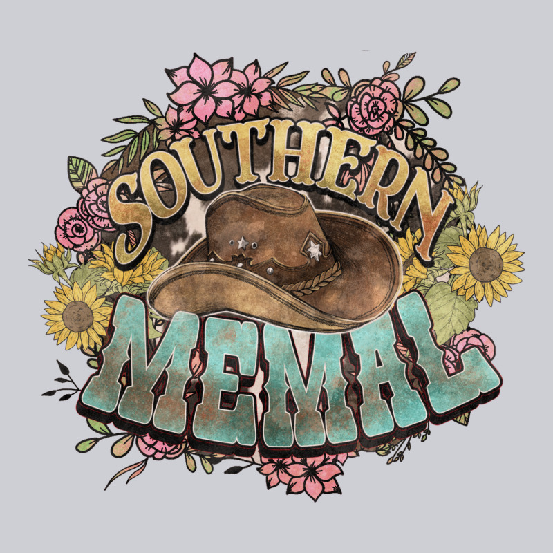 Southern Memal Western Flowers Heavyweight Sweatshirt by HowdyJamesFarm | Teevron