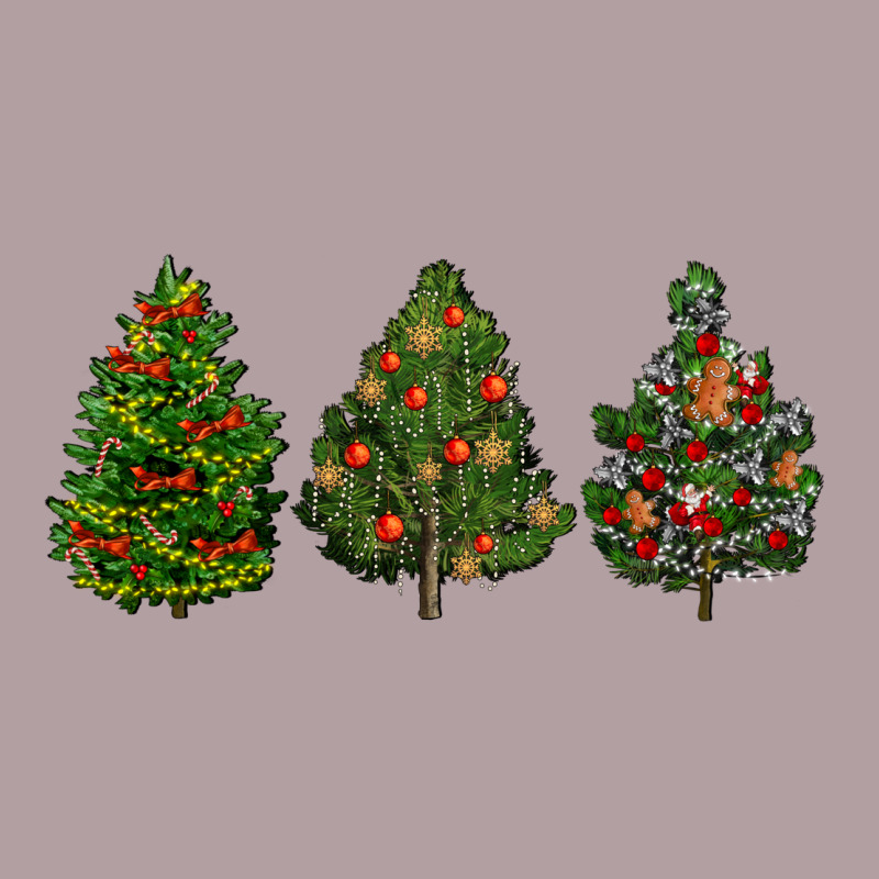Christmas Trees Vintage Hoodie by LillyAllenDesigns | Teevron