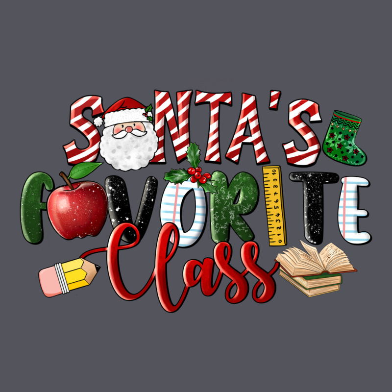 Santa's Favorite Class Christmas Vintage Hoodie by LillyAllenDesigns | Teevron