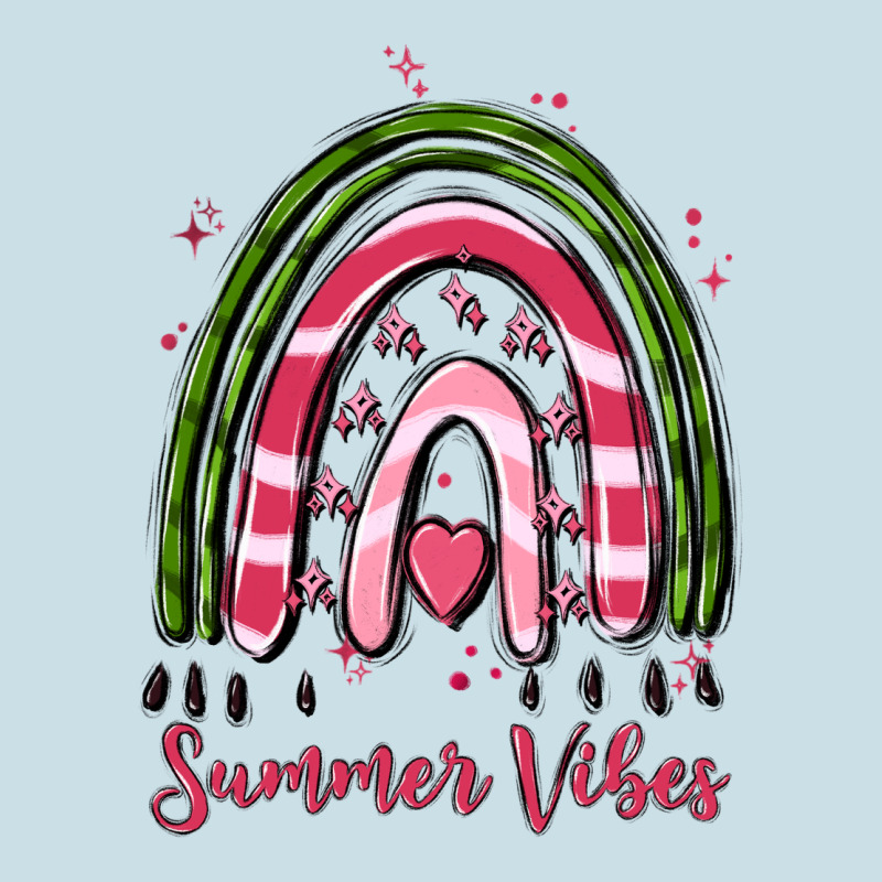 Summer Vibes Ladies Tee by MaliasSmallBusiness | Teevron