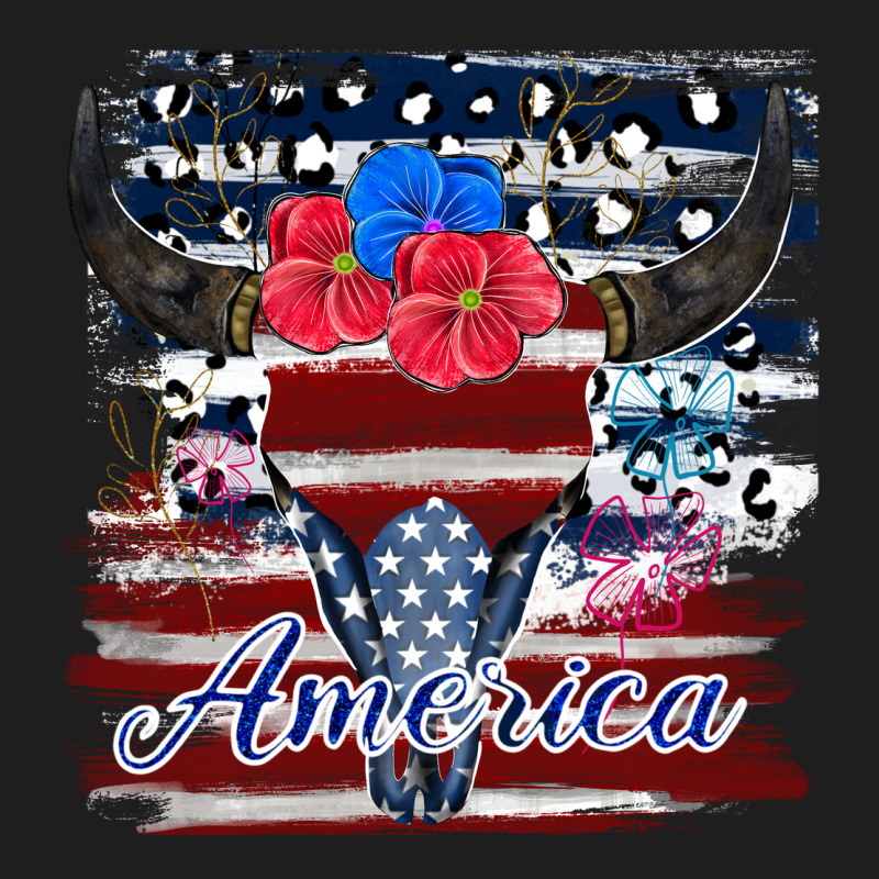 Bull Skull America Classic Tee by JahusDesignShop | Teevron