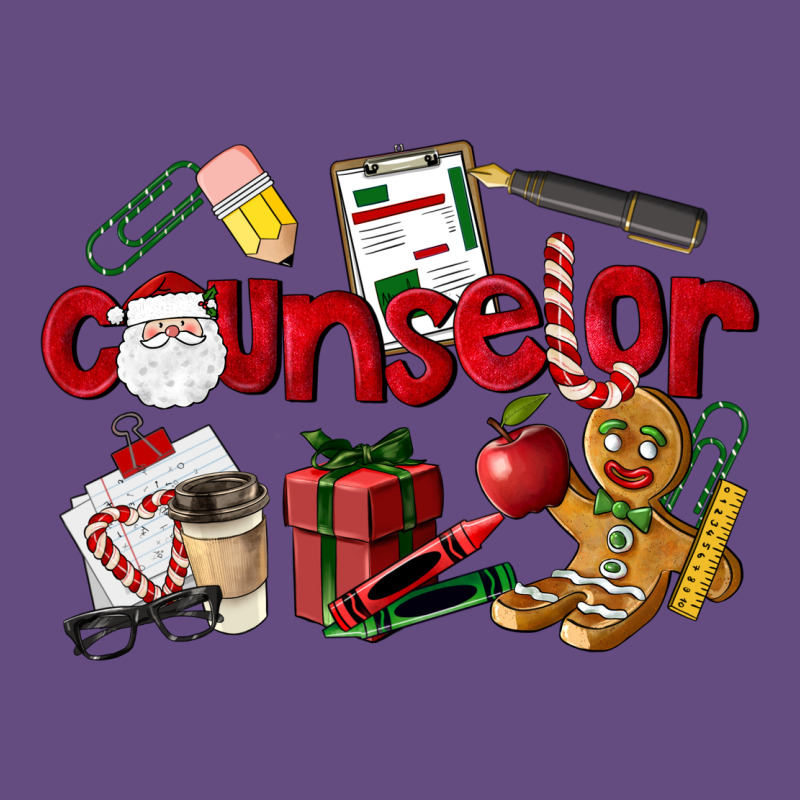 Counselor Christmas Vintage Hoodie by LillyAllenDesigns | Teevron