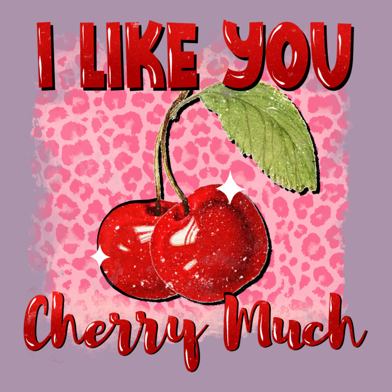 I Like You Cherry Much Heavyweight Hoodie by FaDigitalArtStudio | Teevron