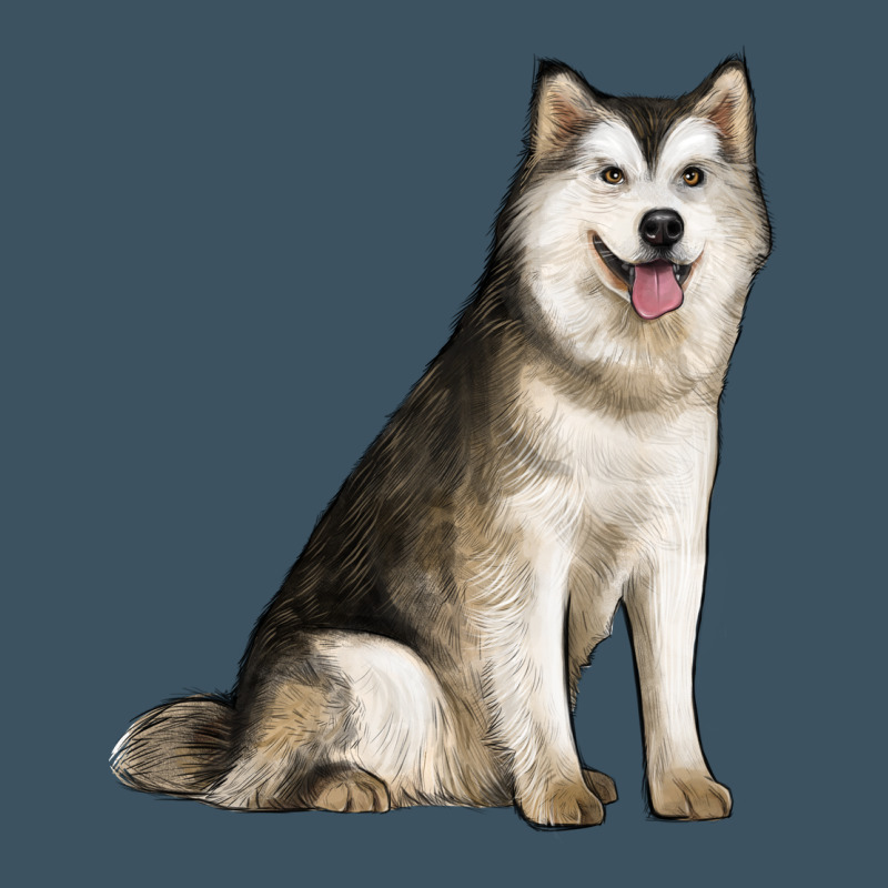 Alaskan Malamute Dog Urban Hoodie by LillyAllenDesigns | Teevron