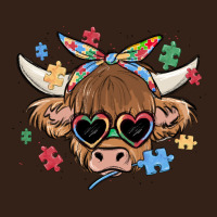 Autism Awareness Cow Heavy Core Tee | Teevron