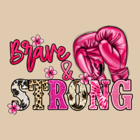 Brave And Strong Cancer Awareness Heavyweight Sweatshirt | Teevron