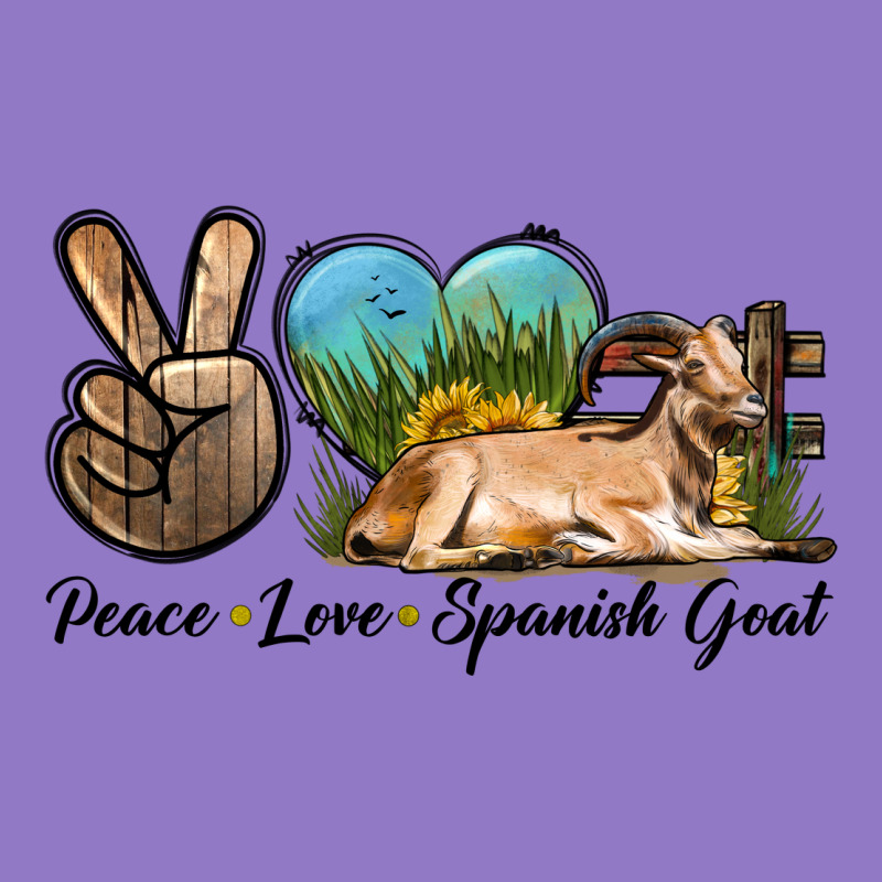 Peace Love Spanish Goat Urban Hoodie by LillyAllenDesigns | Teevron