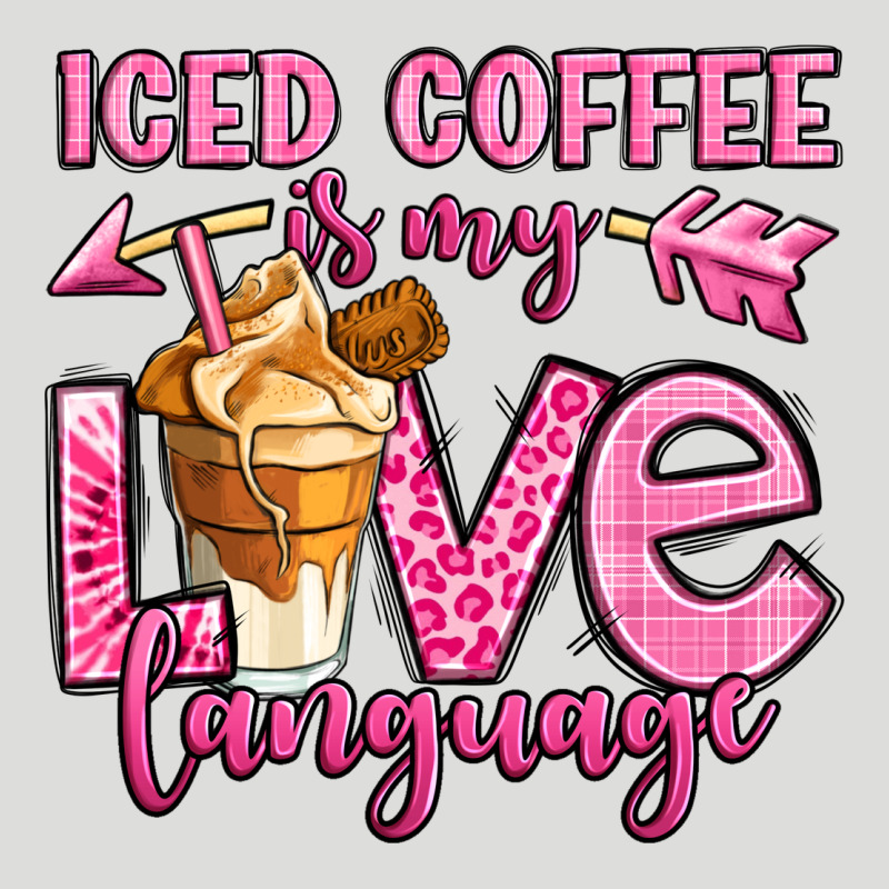 Iced Coffee Is My Love Language Zipper Hoodie by OliviaCreatesArt | Teevron