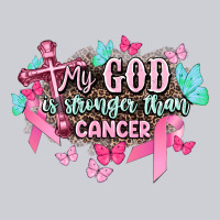 My God Is Stronger Than Cancer Awareness Heavyweight Sweatshirt | Teevron