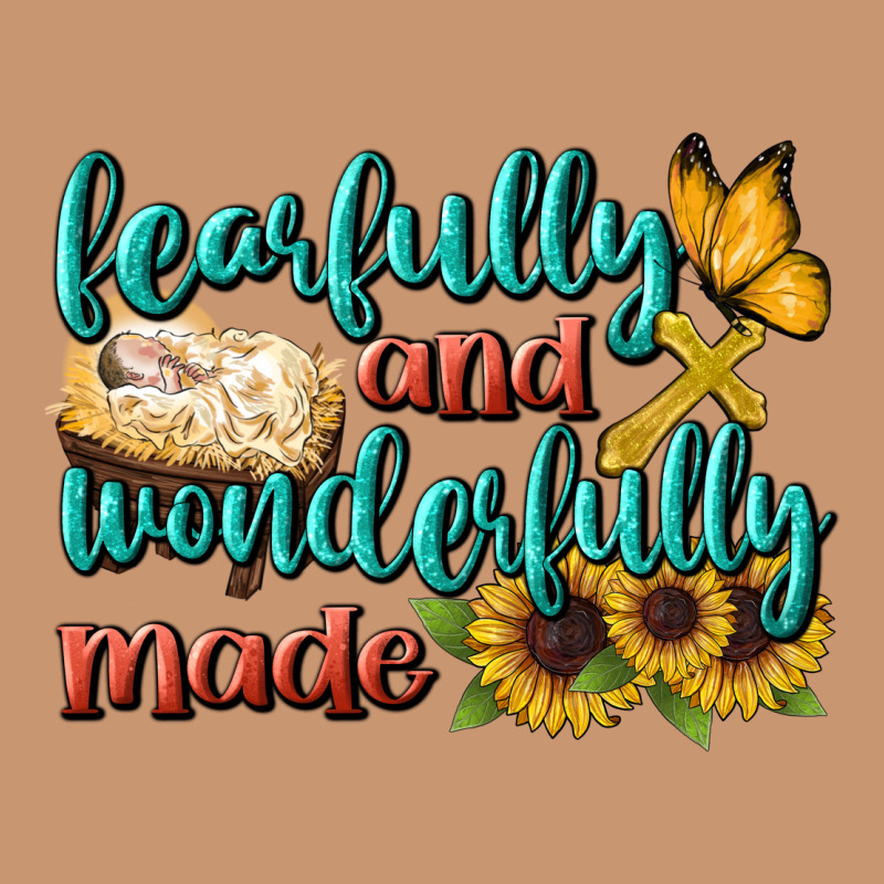 Fearfully And Wonderfully Made Heavyweight Hoodie by BundleAndBundleShop | Teevron