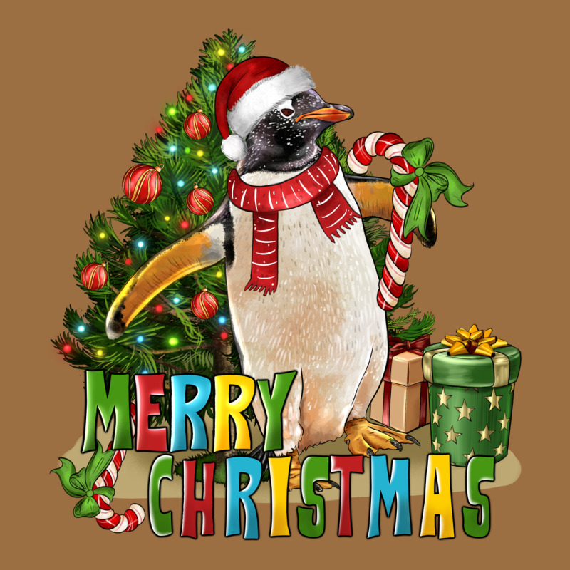 Merry Christmas Penguin Vintage Tee by LillyAllenDesigns | Teevron