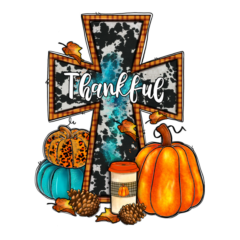 Thankful Cross Premium Tee by JahusDesignShop | Teevron