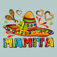 Mamita And Sombrero With Lime Flowers Heavy Core Tee | Teevron