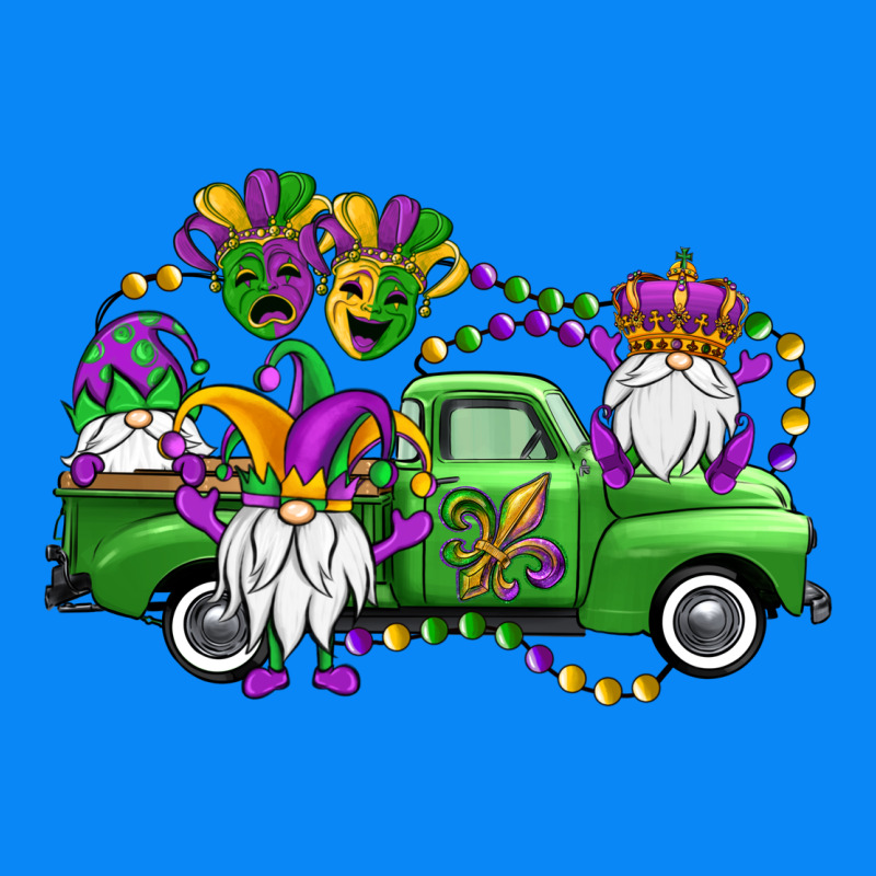 Mardi Gras Gnomes Truck Zipper Hoodie by OliviaCreatesArt | Teevron