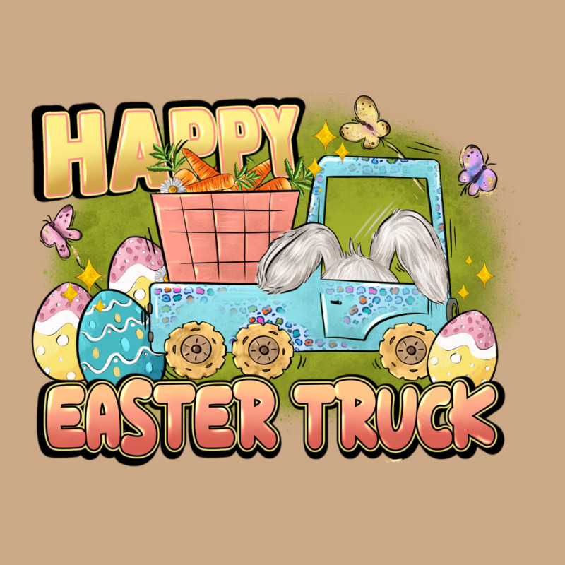 Happy Easter Truck Vintage Hoodie by LillyAllenDesigns | Teevron