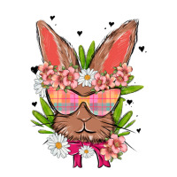 bunny with floral | Teevron