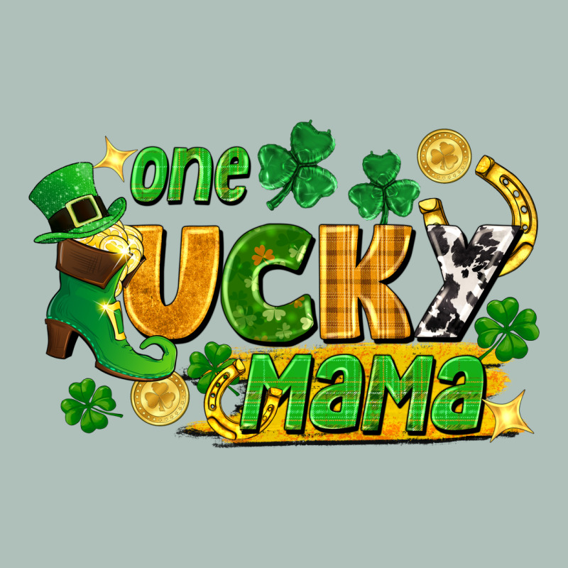 One Lucky Mama Heavyweight Hoodie by FaDigitalArtStudio | Teevron