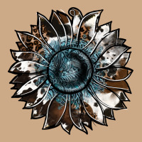 Cowhide Leopard And  Leather Sunflower Vintage Hoodie | Teevron