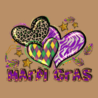 Mardi Gras Heart Vintage Hoodie | Teevron