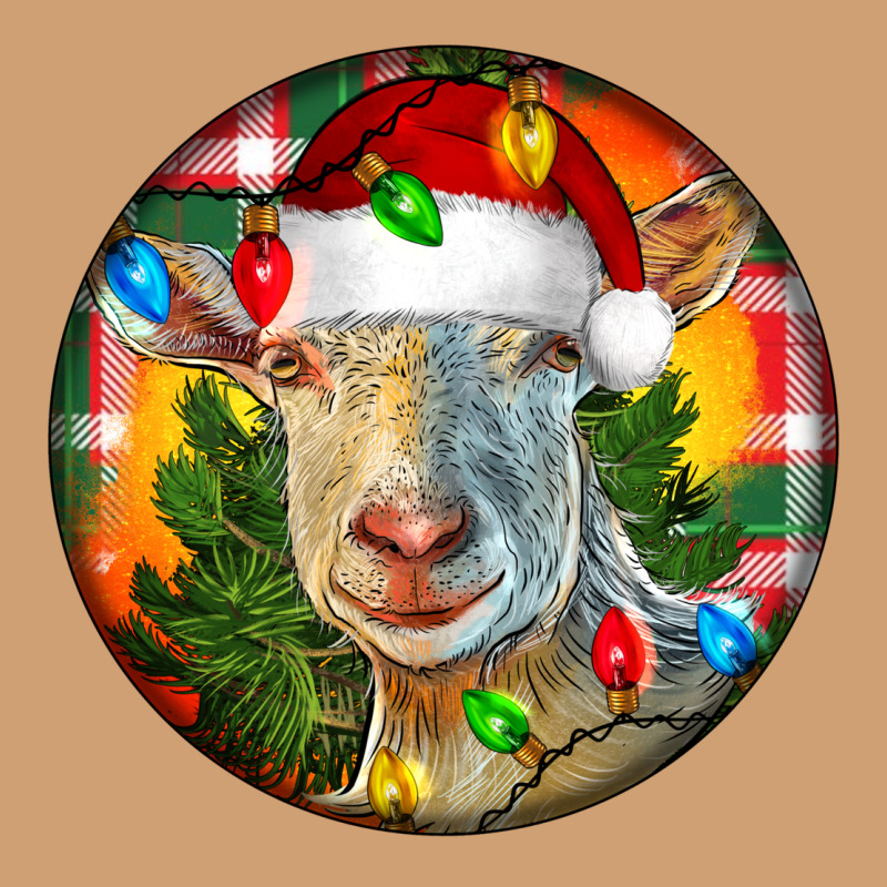 Saanen Goat Christmas Vintage Tee by LillyAllenDesigns | Teevron