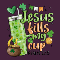 St. Patricks Day Jesus Fills My Cup Premium Tee | Teevron