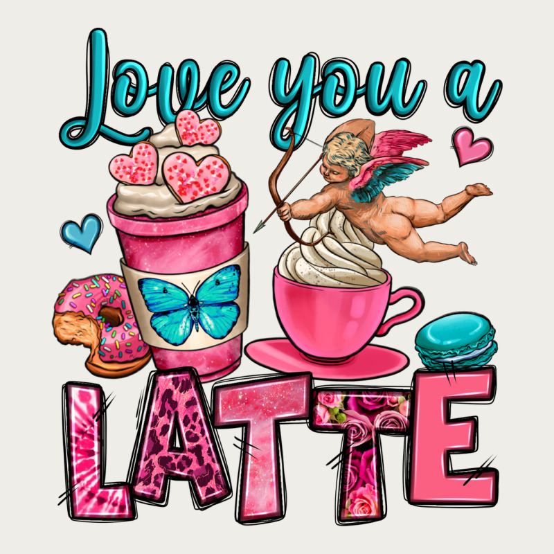 Love You A Latte Zipper Hoodie by OliviaCreatesArt | Teevron