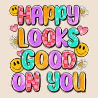 Happy Looks Good On You Urban Heavy Tee | Teevron
