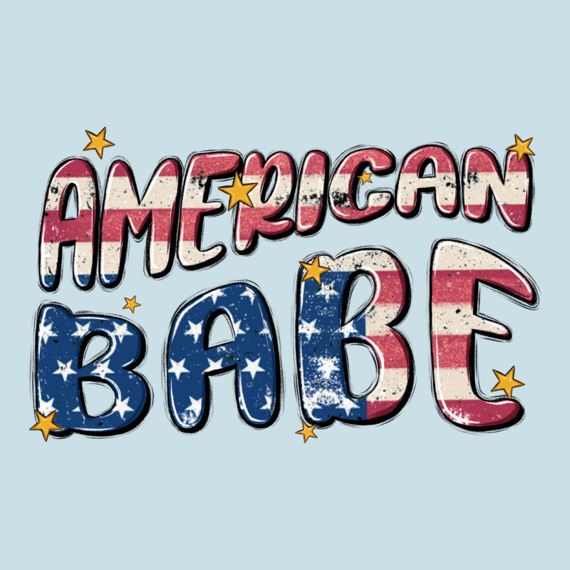 American Babe Ladies Tee by MaliasSmallBusiness | Teevron