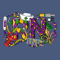 Rn Registered Nurse Mardi Gras Vintage Hoodie | Teevron