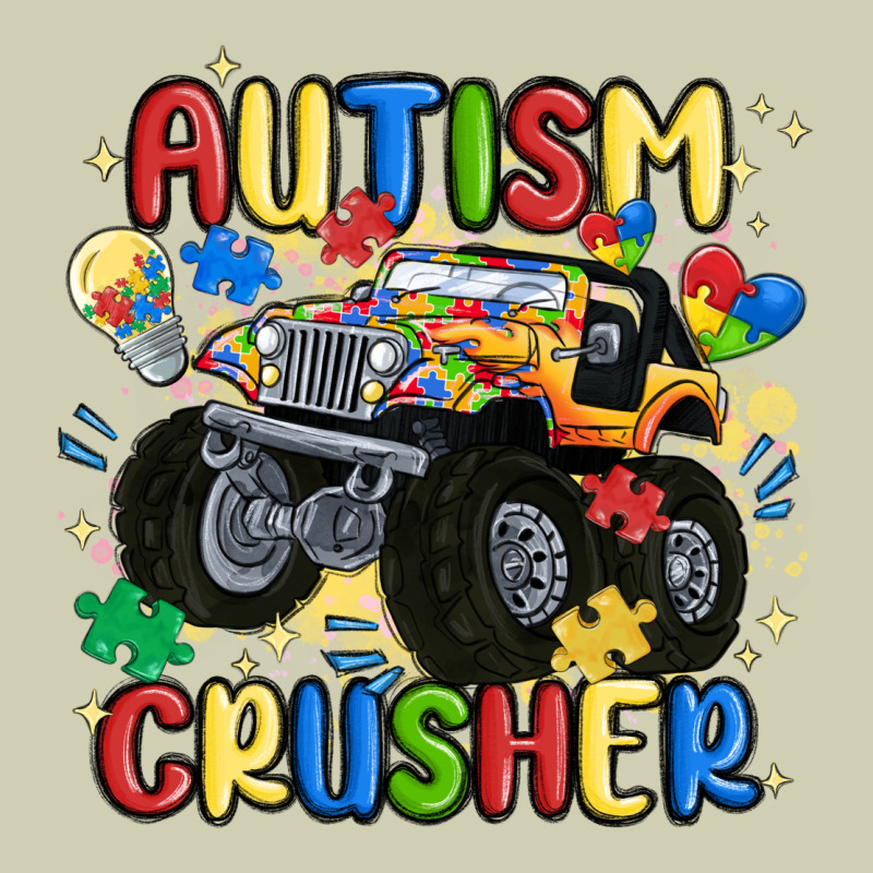Autism Crusher Heavy Core Tee by MaliasSmallBusiness | Teevron