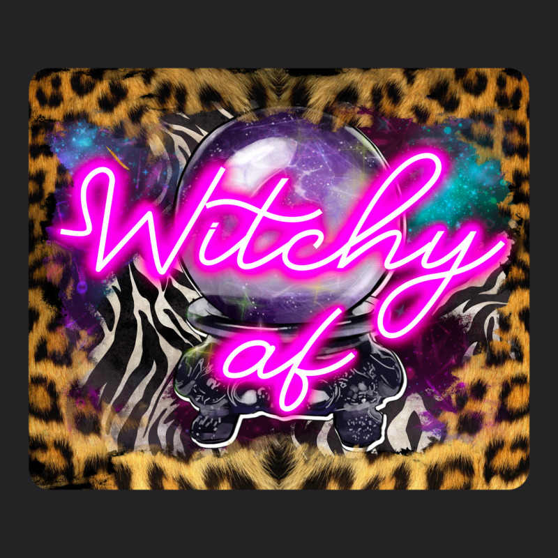 Witchy Af Crystal Ball Vintage Tee by LillyAllenDesigns | Teevron