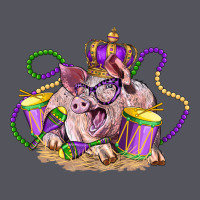 Mardi Gras Pig Vintage Hoodie | Teevron