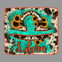 Libra Turquoise Cowhide Vintage Hoodie | Teevron