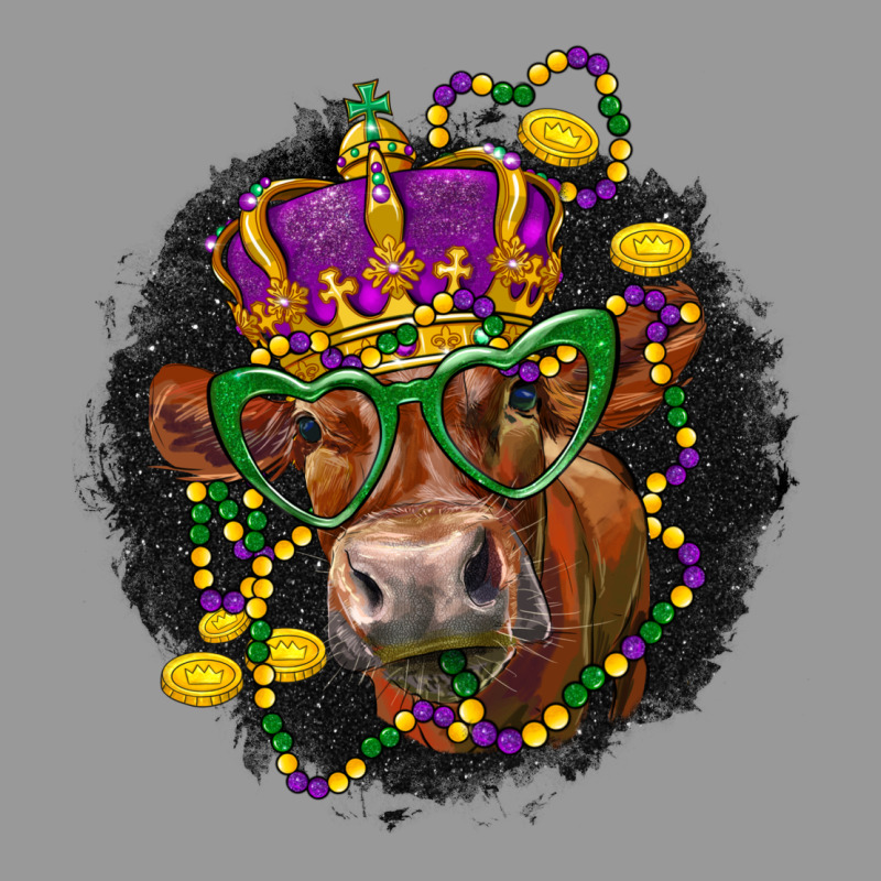 Mardi Gras Red Angus Vintage Hoodie by LillyAllenDesigns | Teevron