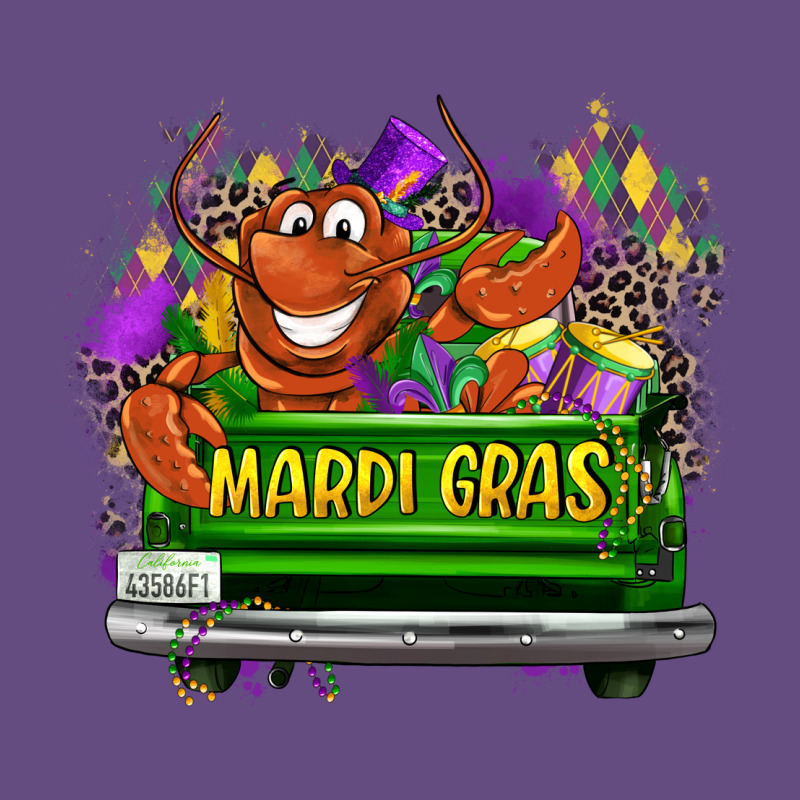 Mardi Gras Truck Vintage Hoodie by LillyAllenDesigns | Teevron