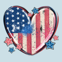 Usa Heart Ladies Tee | Teevron