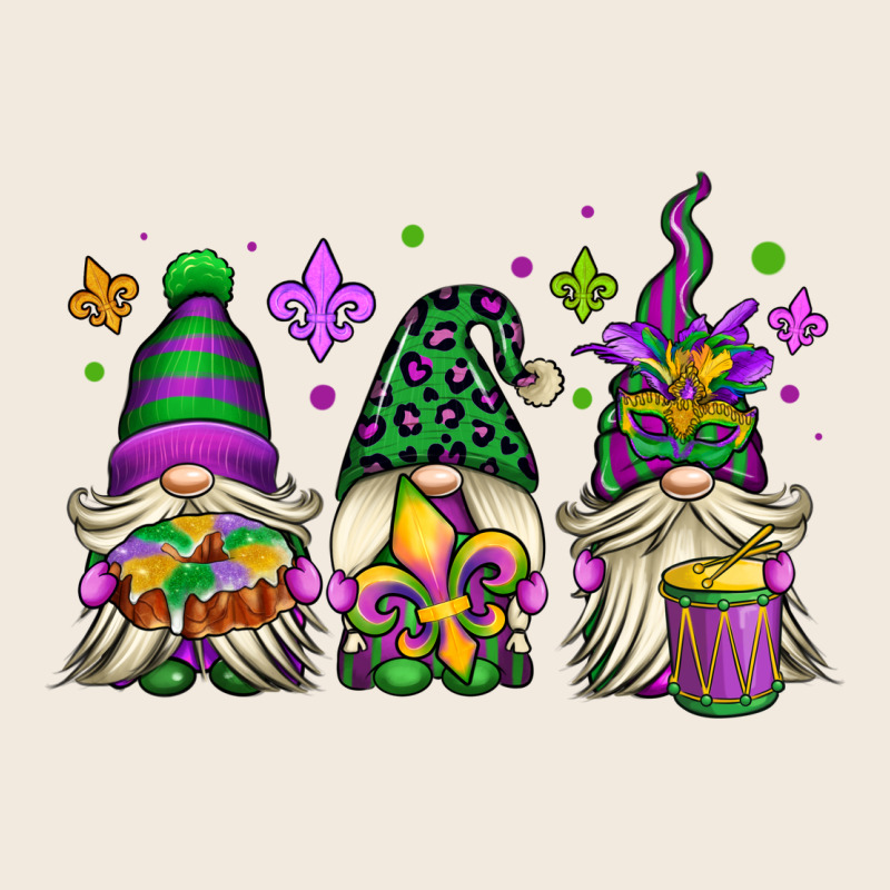Mardi Gras Gnomes Zipper Hoodie by OliviaCreatesArt | Teevron