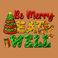 Be Merry Eat Well Heavyweight Hoodie | Teevron